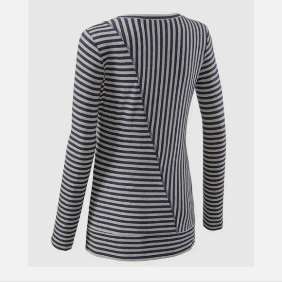 Cabi Striped Earnest Tee Long Sleeve - Picture 4 of 11